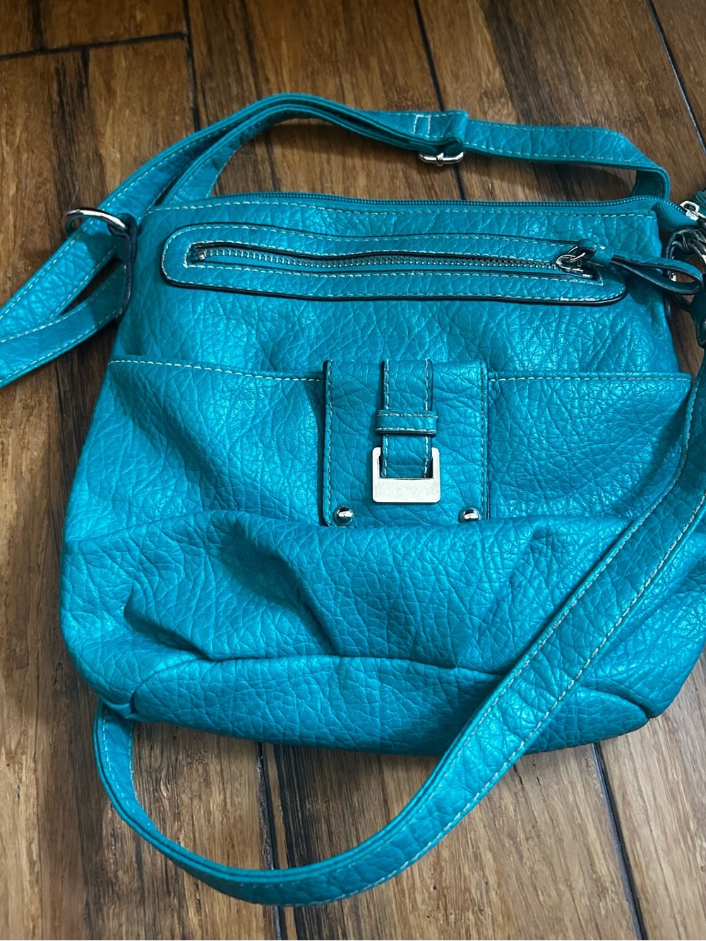 Teal Women’s Crossbody Bag - Stylish Everyday Shoulder Tote